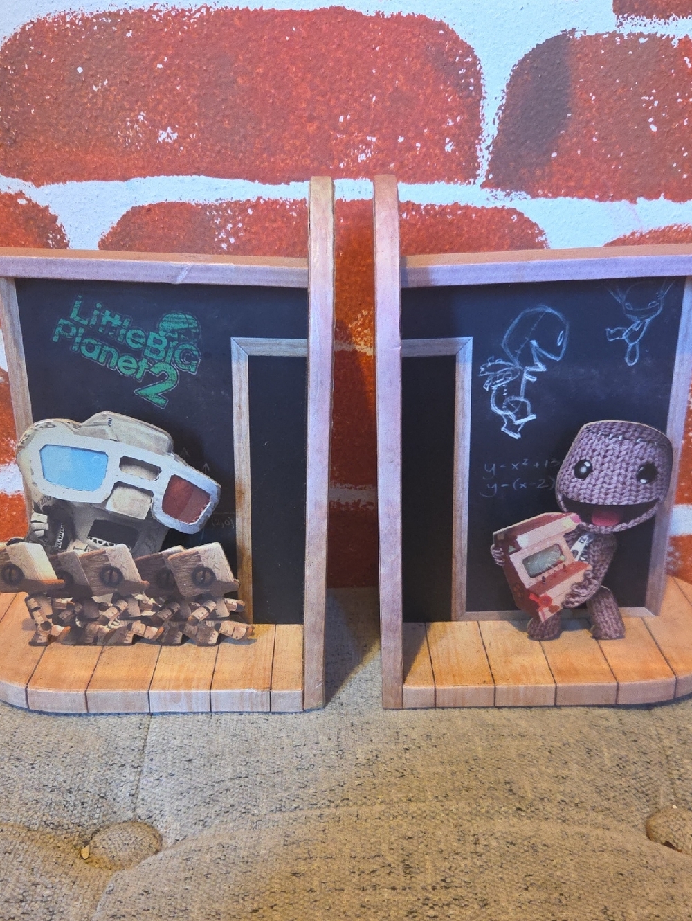 ✨️📚✨️LittleBigPlanet Collector's Edition Bookends✨️📚✨️